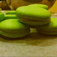 green tea macarons|Janet Itoさん