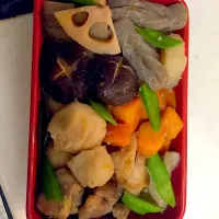 Snapdishの料理写真:父と母の為に作った筑前煮|Rika Nagashimaさん