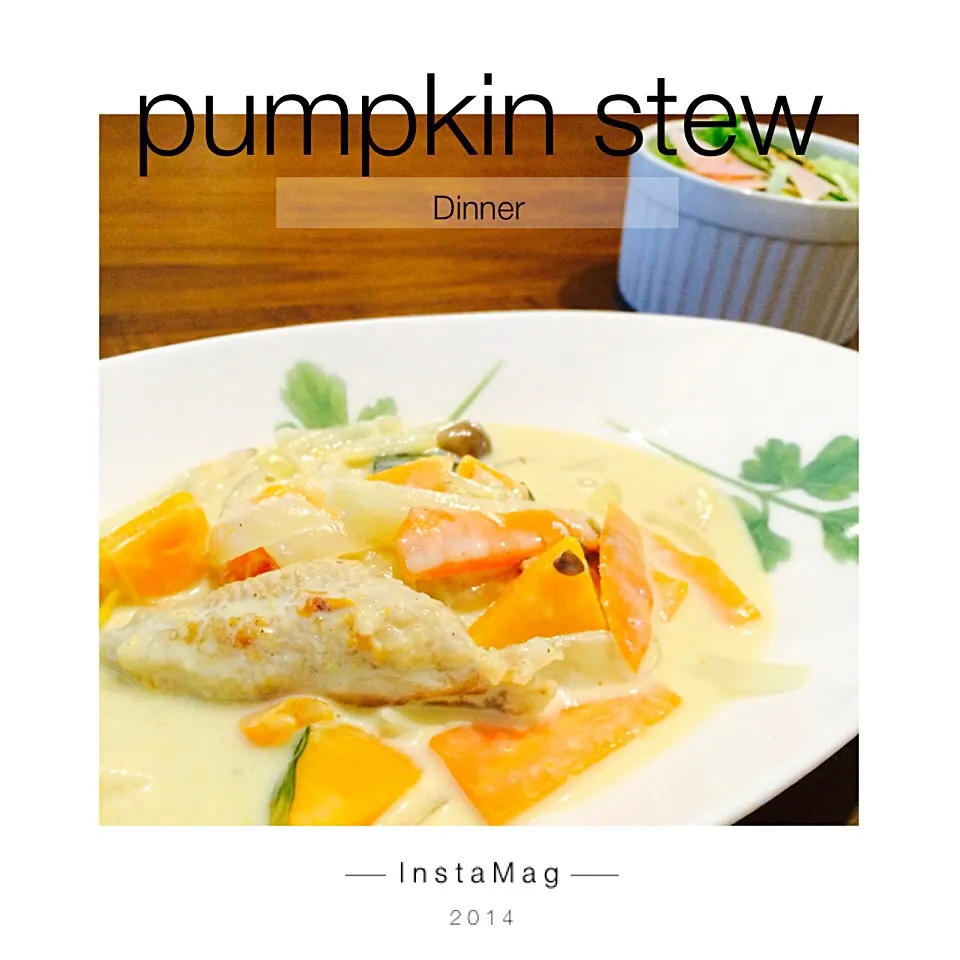 Pumpkin Cream Stew🍼|まきんすぱん///さん