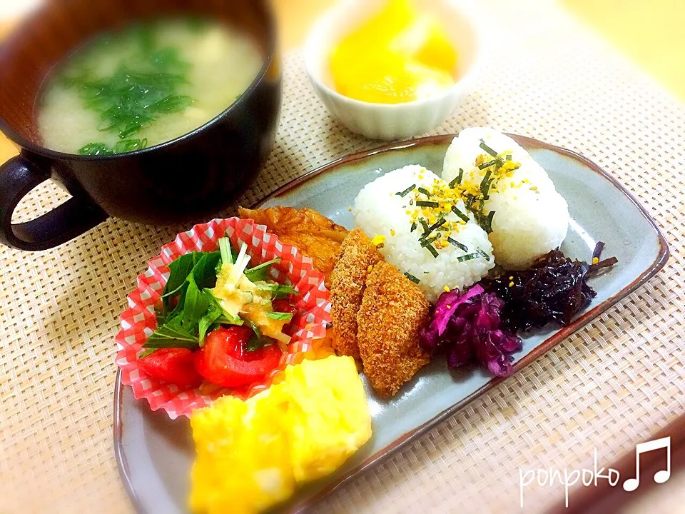 朝御飯|ポンポコたまこさん