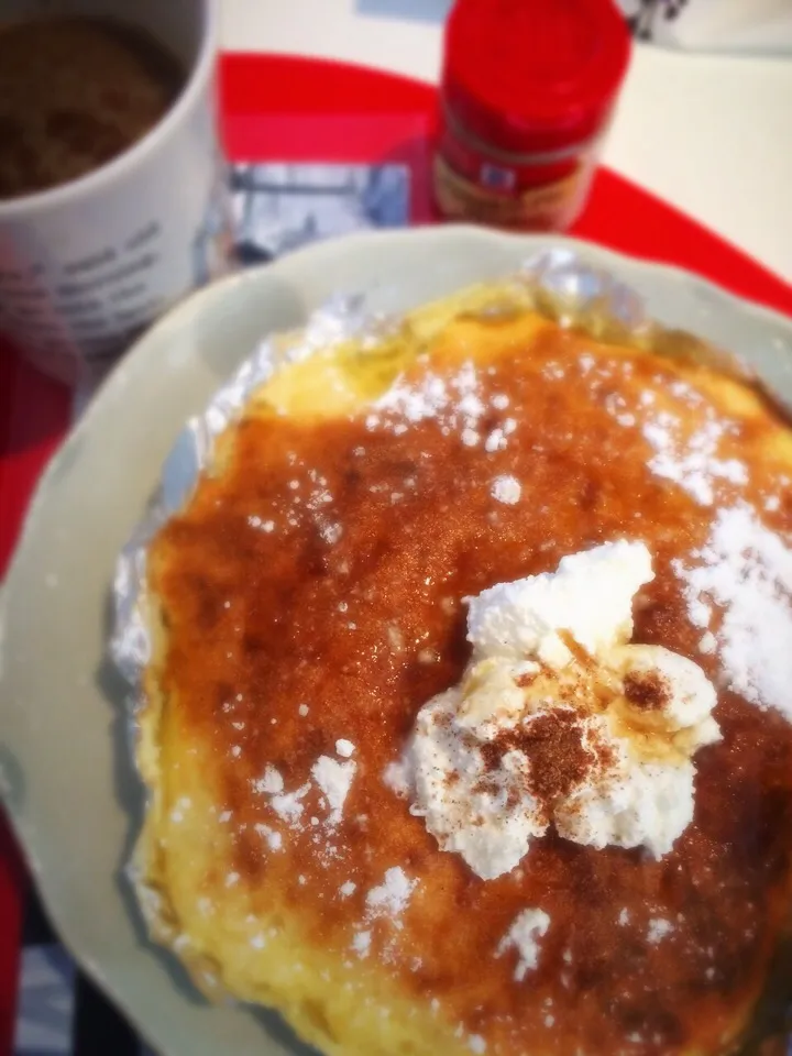 Fluffy soufflé ricotta pancake#2
リコッタチーズ入りスフレ風パンケーキ②
#pancake #スフレパンケーキ #ricottacheese #ふわふわ|emi tanakaさん