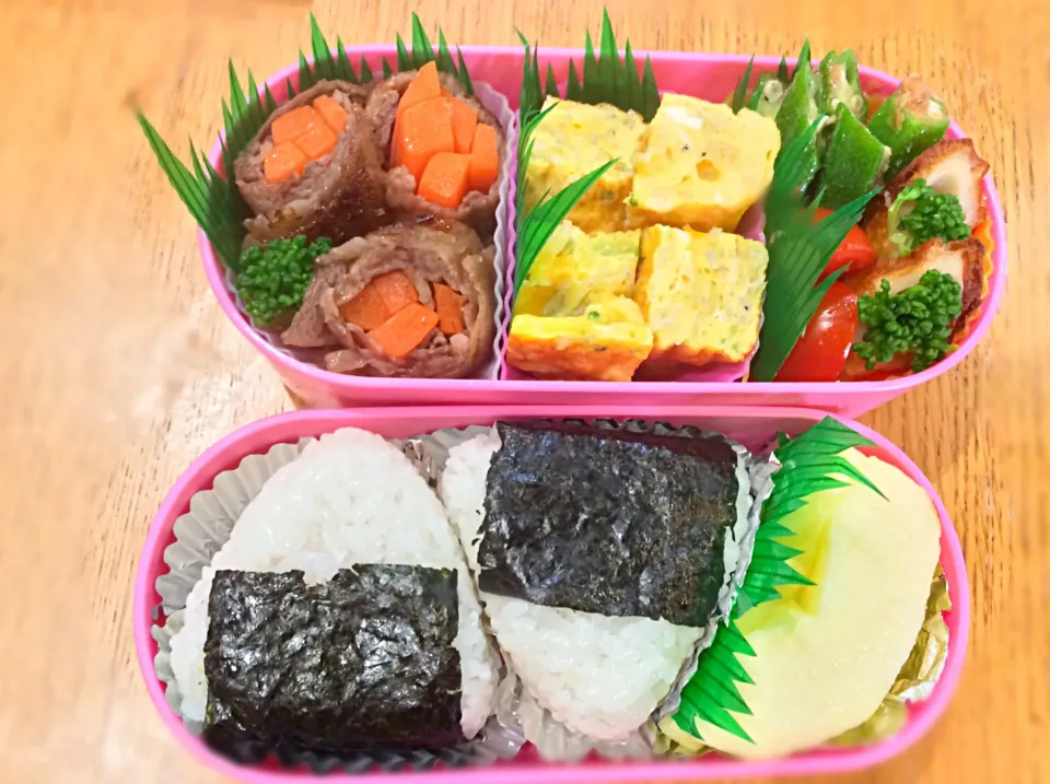 チビちゃんのお稽古用おお弁当|泡子さんさん