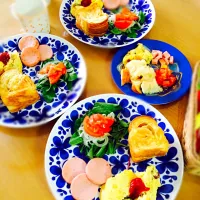 Snapdishの料理写真:朝食|ikkuさん