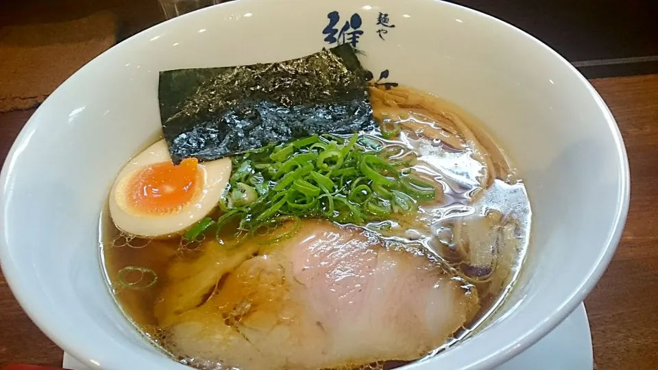 ミシュラン東京2015ビブグルマン掲載  麺や維新の醤油らぁ麺 ＠目黒|大脇さん