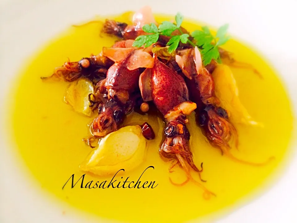 Firefly squid ajillo|Masakiさん