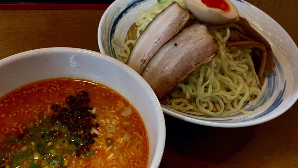 みそ辛子つけ麺を頂きました。|momongatomoさん