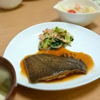 カレイの煮付け|ちのさん