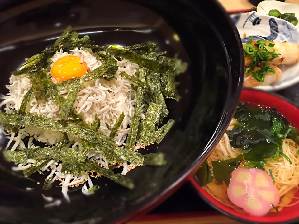 しらす丼 にゅう麺 姫路おでん|tarqarさん