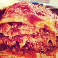 Lasagna! Meat and 4 cheeses|Laura Freedmanさん