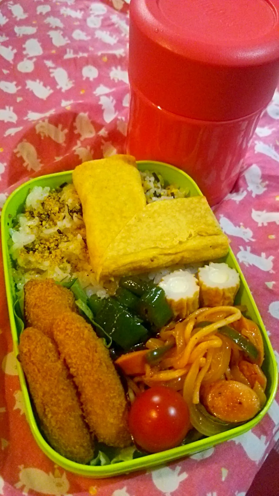 Snapdishの料理写真:旦那はん弁当♡66|みっつさん