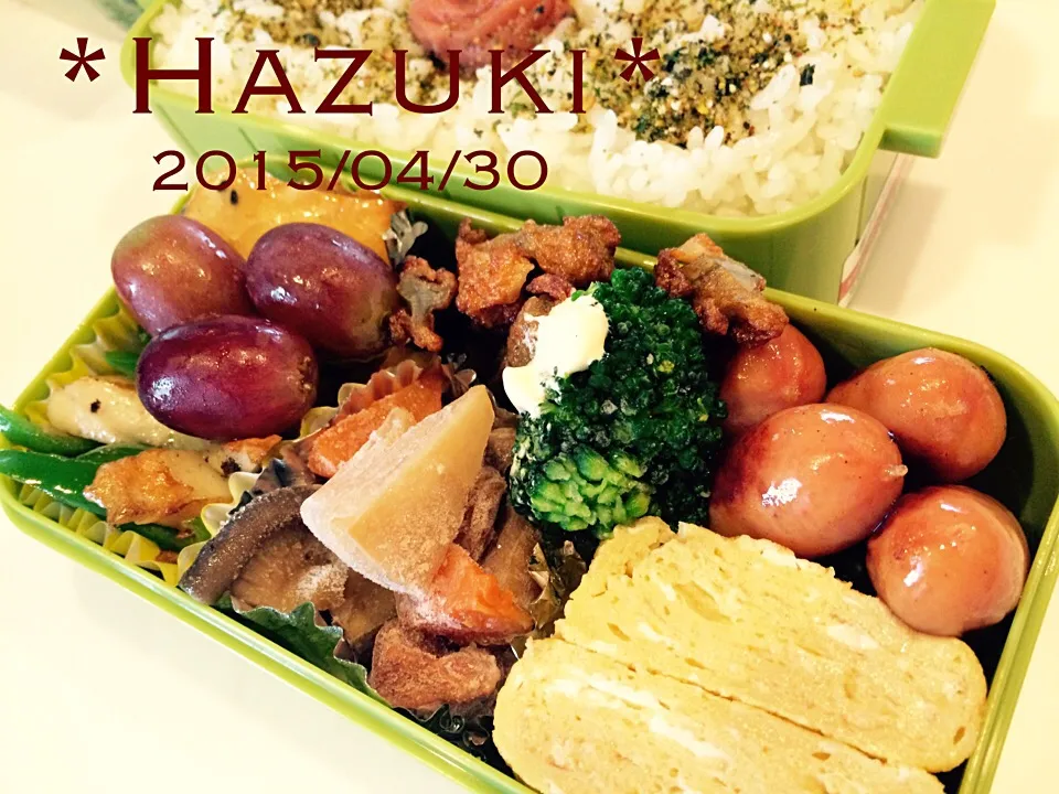 高校生息子①弁当|Hazukiさん