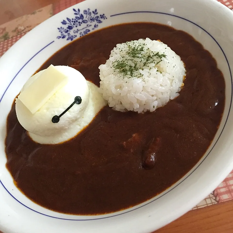 ベイマックスの入浴カレー🍛|＊ゆみしぼり＊さん