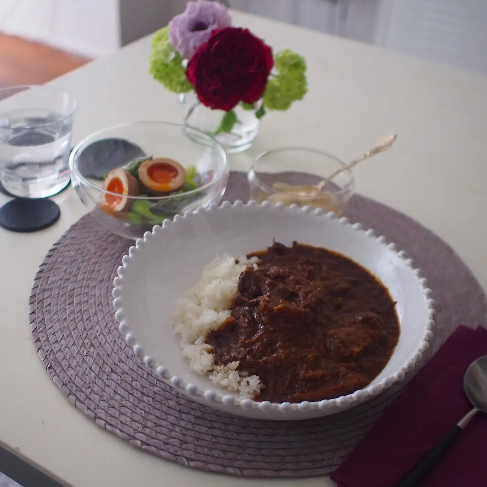 牛骨と鶏ガラのお出汁で作ったビーフカレー|miyuさん