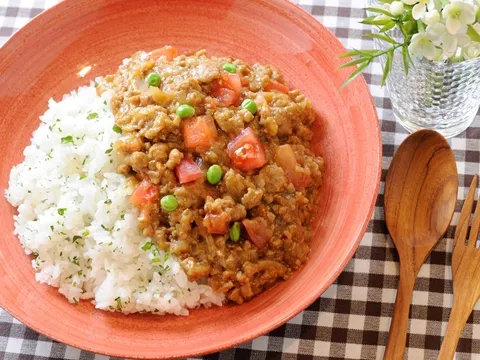 豚肉とトマトの美肌キーマカレー|ヤマサ醤油公式アカウントさん