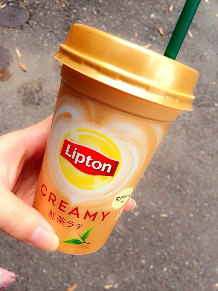 Lipton CREAMY 紅茶ラテ|Ａｋａｒｉ♡さん