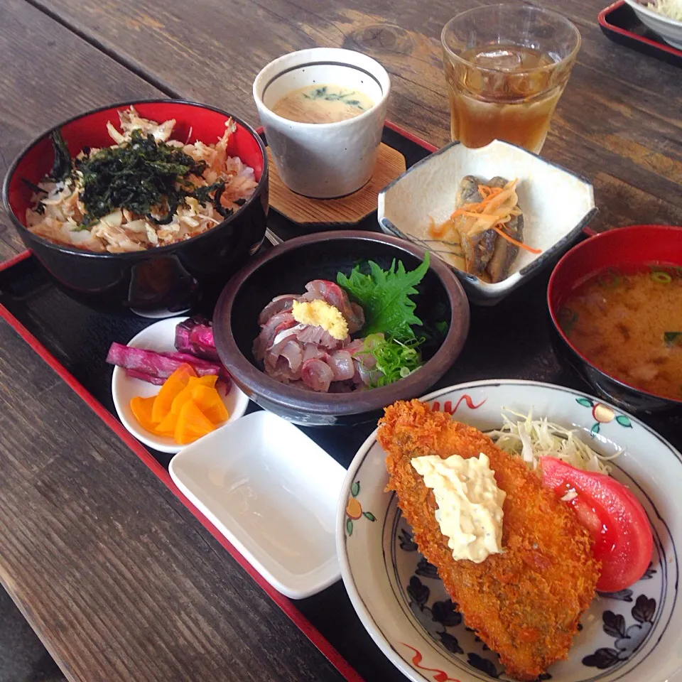 鯵づくし定食 @ 沼津 なな輝|n182さん