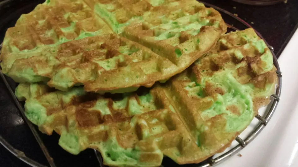 Coconut Panda Waffle #waffle #homemade|Yen Phamさん