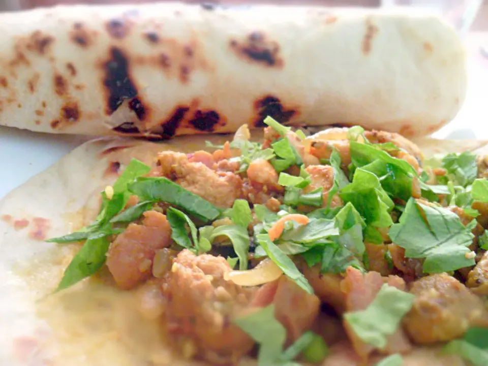 Chicken Kathi Roll © √√√|🌼 Pooja's Kitchenette 🌼さん