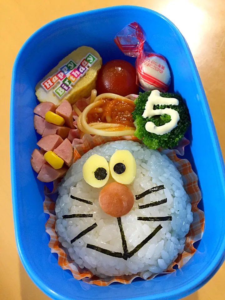 お弁当 5歳の誕生日|まりもこさん