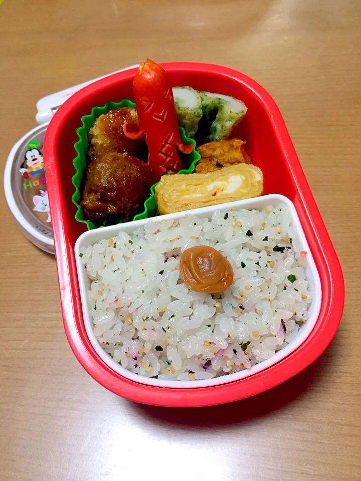 日の丸お弁当。|そらおママさん