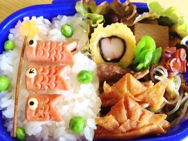 Snapdishの料理写真:こどもの日弁当|ちづるさん