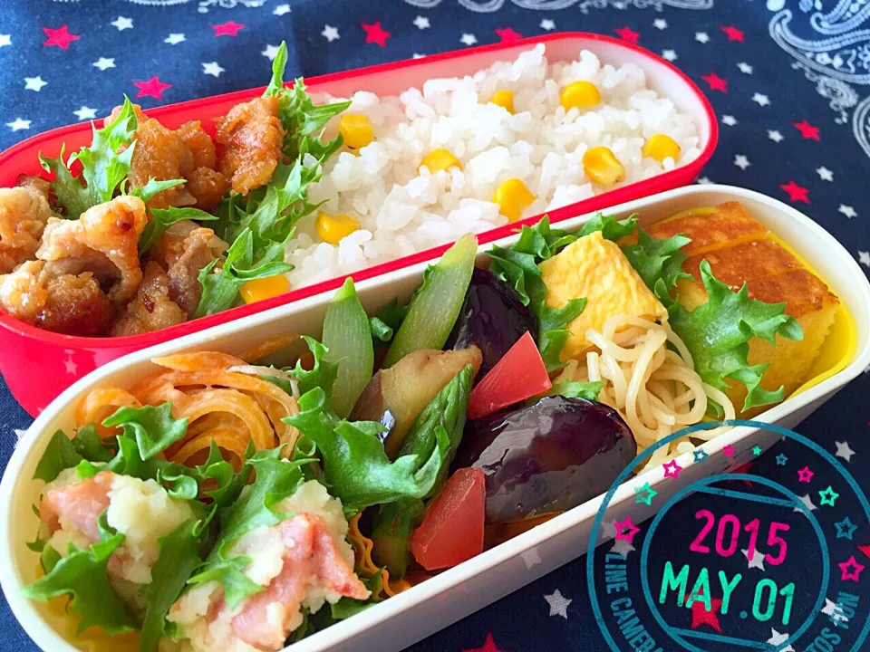 娘弁当☆生姜焼き|kaoriさん