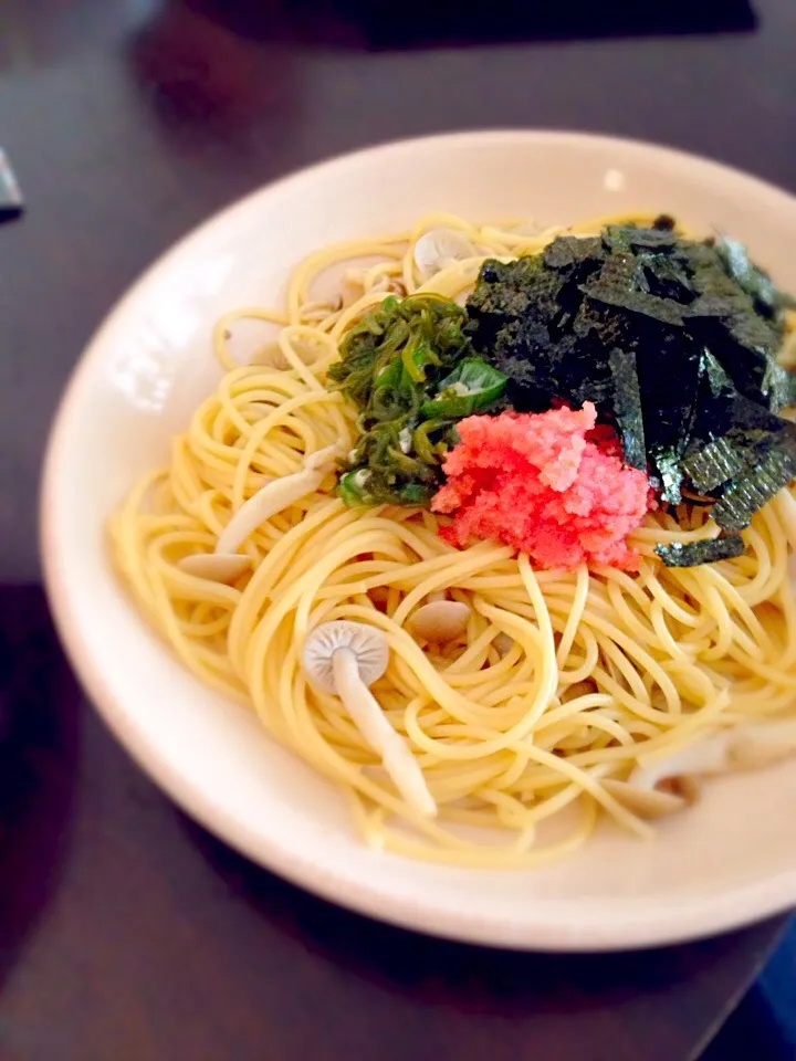 海の幸と山の幸のパスタ|ボンベロさん