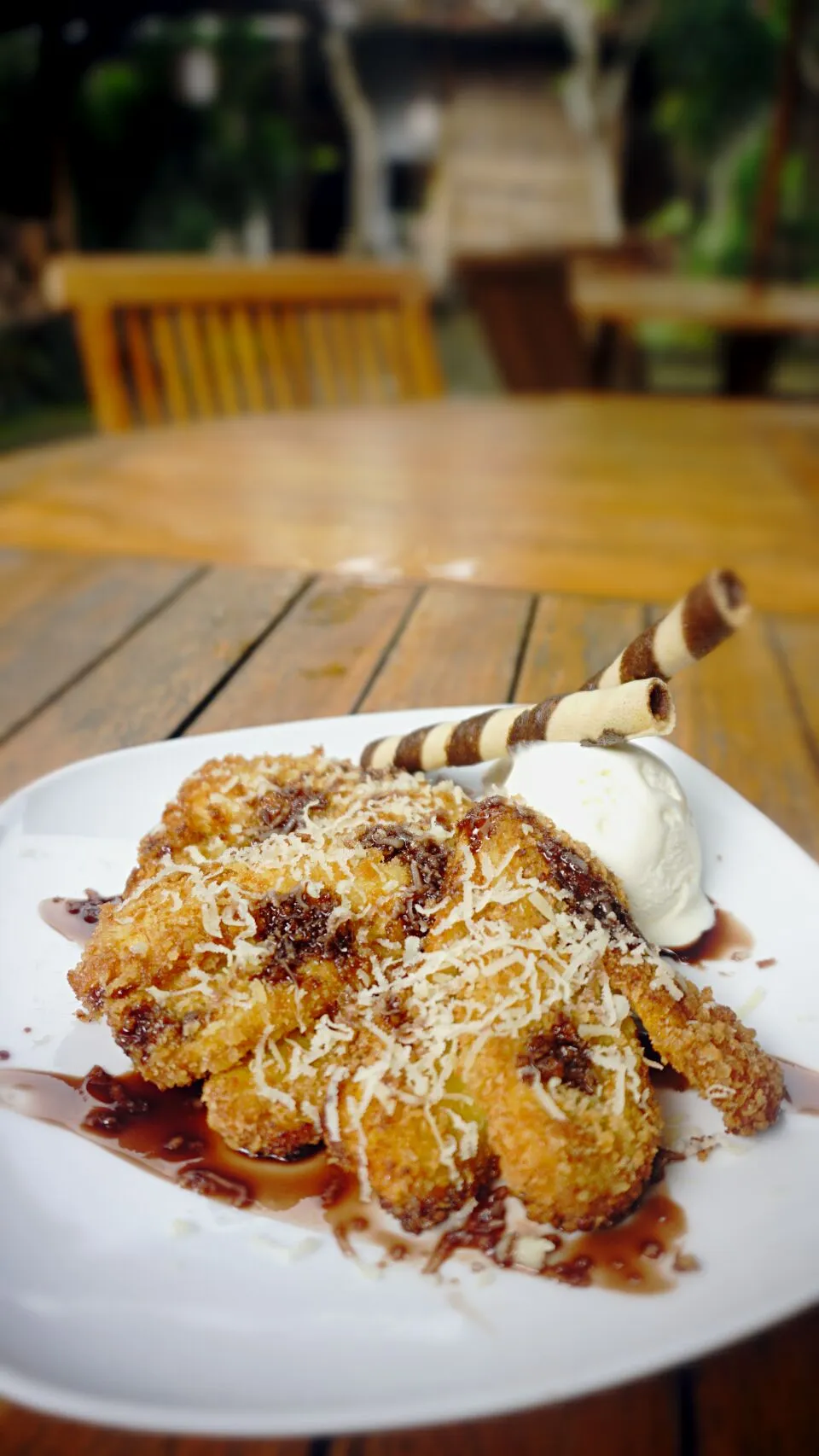 crunchy fried banana|aya.tasiaさん