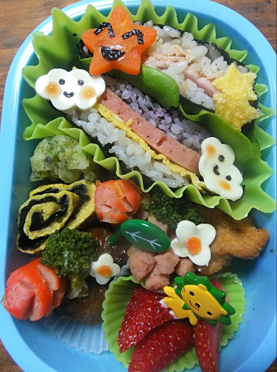 チビさんのおにぎらず弁当|ちいぼうさん