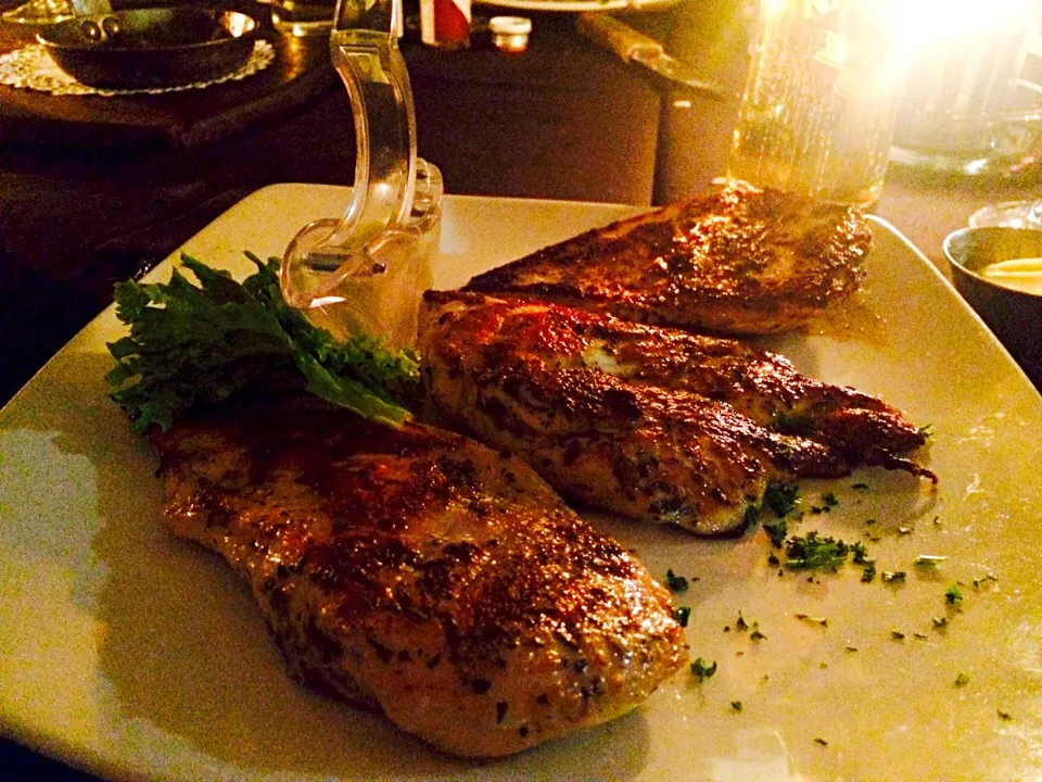 Snapdishの料理写真:Grilled Chicken with Lemon Herbs|Shan wongさん