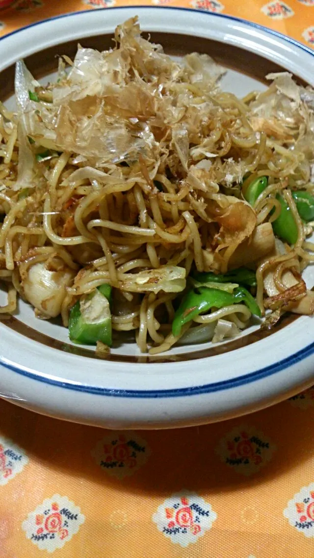 ピーマンたっぷり野菜焼きそば|こやっこさん