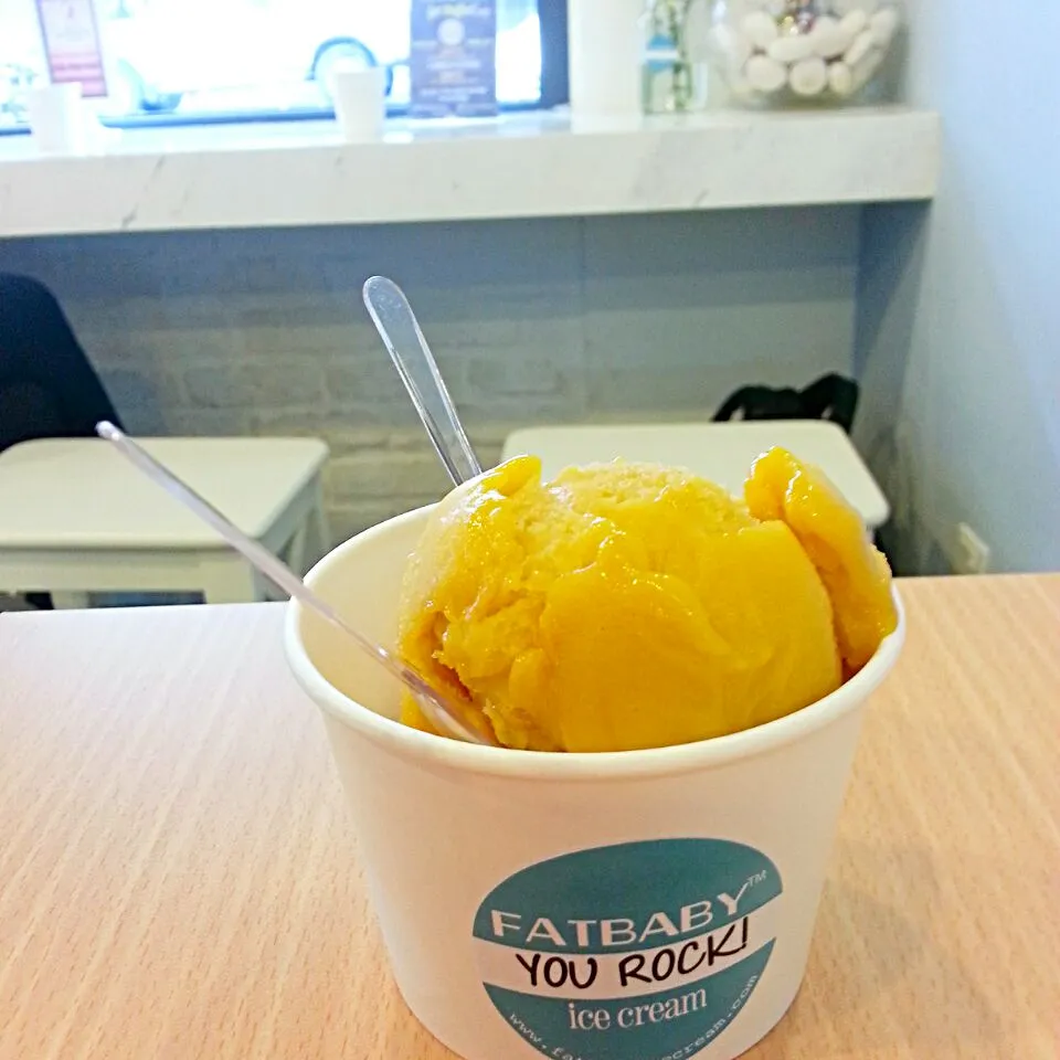 Mango sorbet & Salty Caramel|korinoさん