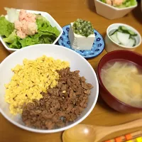 Snapdishの料理写真:そぼろ丼(´ `*)|akaneさん