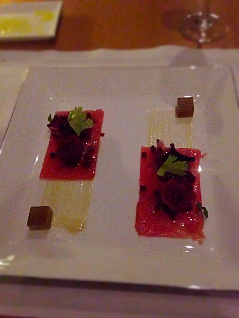 Tuna with Beetroot|Oliviaさん