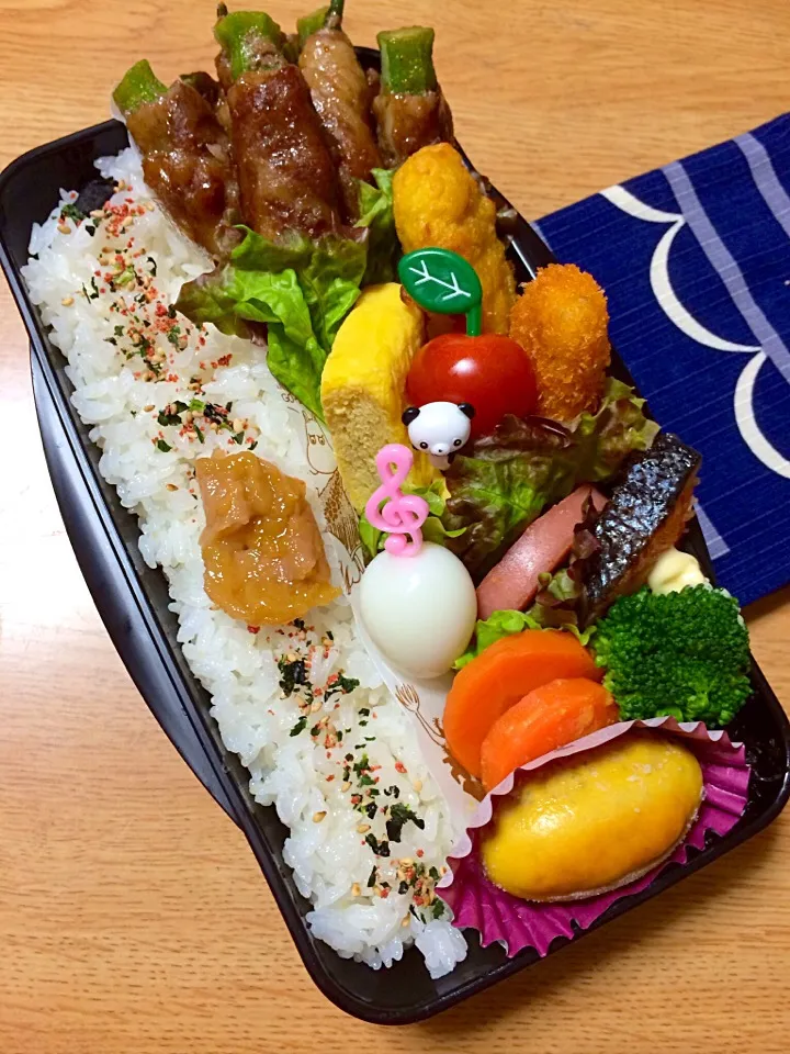 Snapdishの料理写真:旦那さんのお弁当|ゆ◎◯◎☆さん