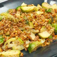 Brussels sprouts and pecan butter|Kris Milesさん