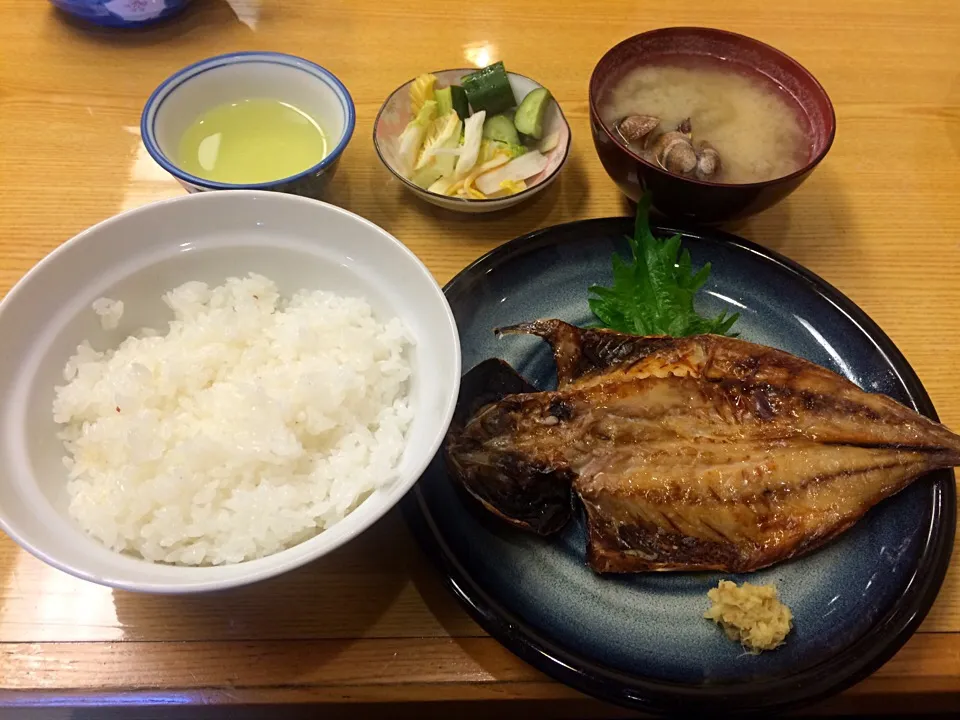 焼魚定食|こいちゃんの夫さん