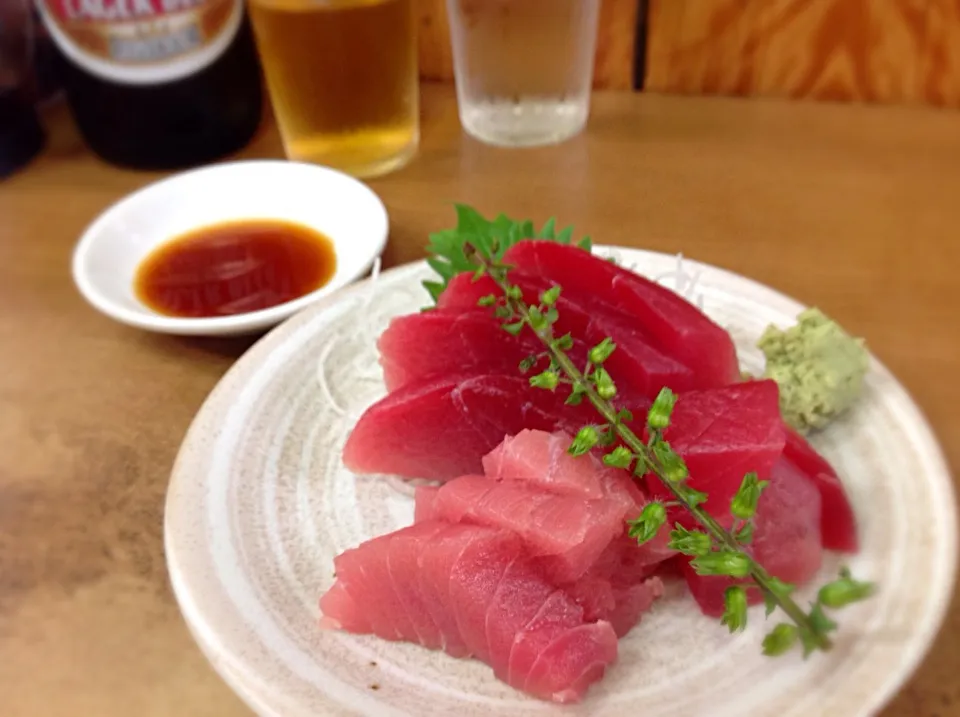 築地😋マグロ🐟定食✌️|アライさんさん