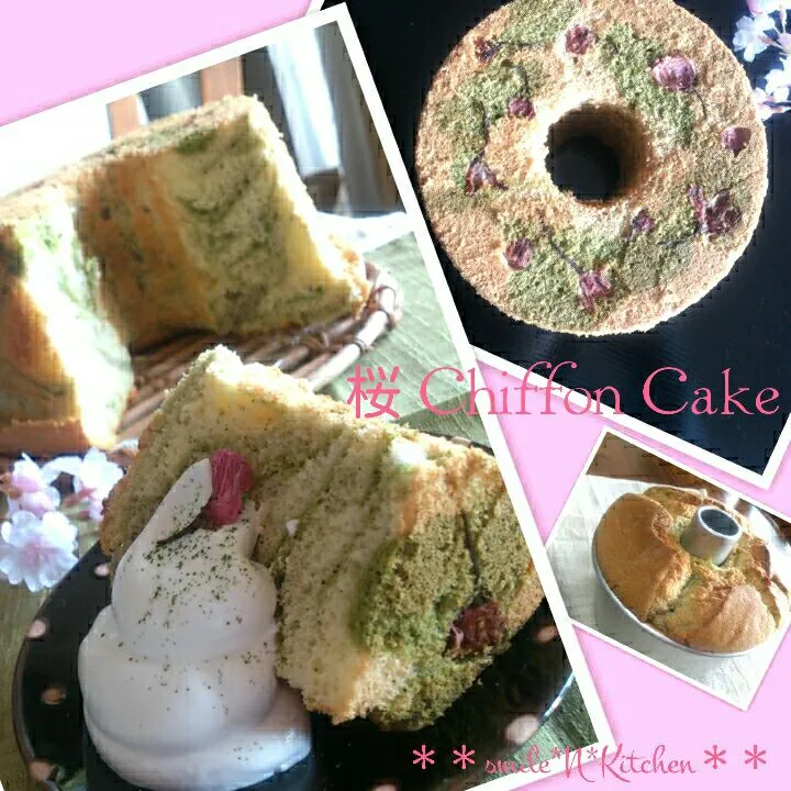 🌸桜Chiffon Cake🌸|るんるんママsmile*N*kitchenさん