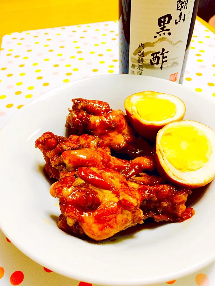 モニターで当たった黒酢で〜🎵鶏のさっぱり煮🐣|ブー吉さん