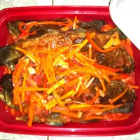 Fish Escabeche a.k.a sweet & sour grouper fish.
"Nakuha mo ang tamang lasa“ - Mommy 👍👍|Teddy Estillore Palecpecさん