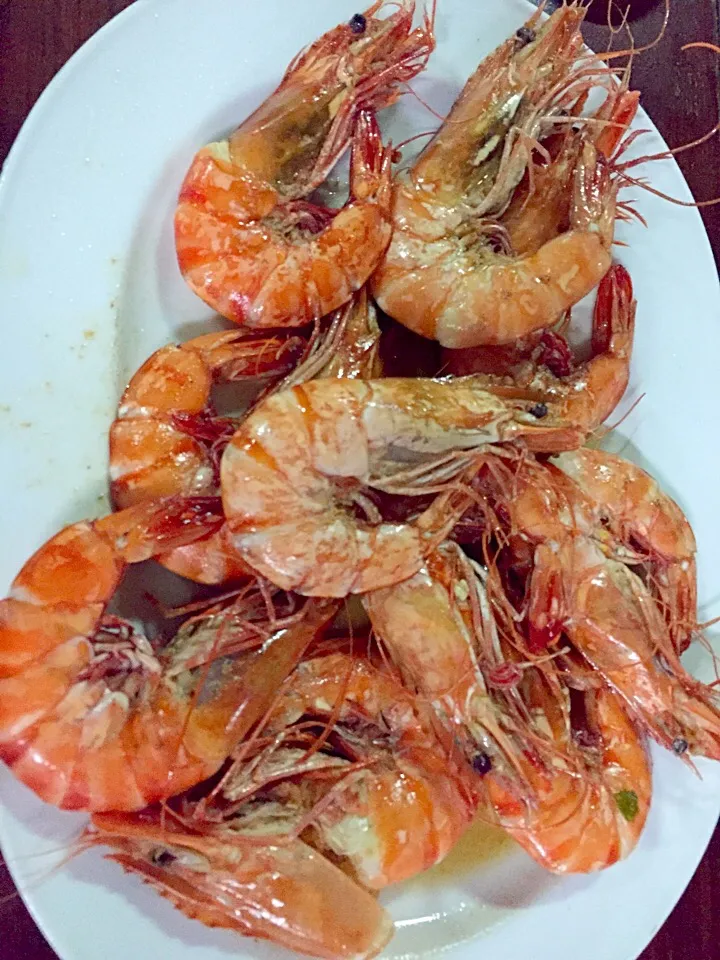 Snapdishの料理写真:กุ้งๆๆๆๆ|Thitiratさん