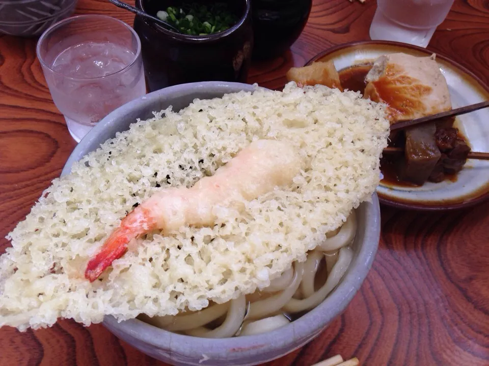 讃岐名物渡辺の天ぷらうどん！|なおさん