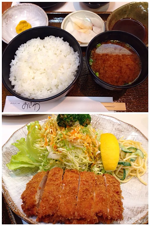 チキンカツ定食|こいちさん