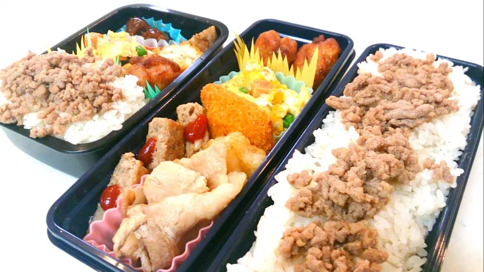 Snapdishの料理写真:長男弁当、母弁当～🌵GWもお仕事よぉ～🎉|Sayakaさん