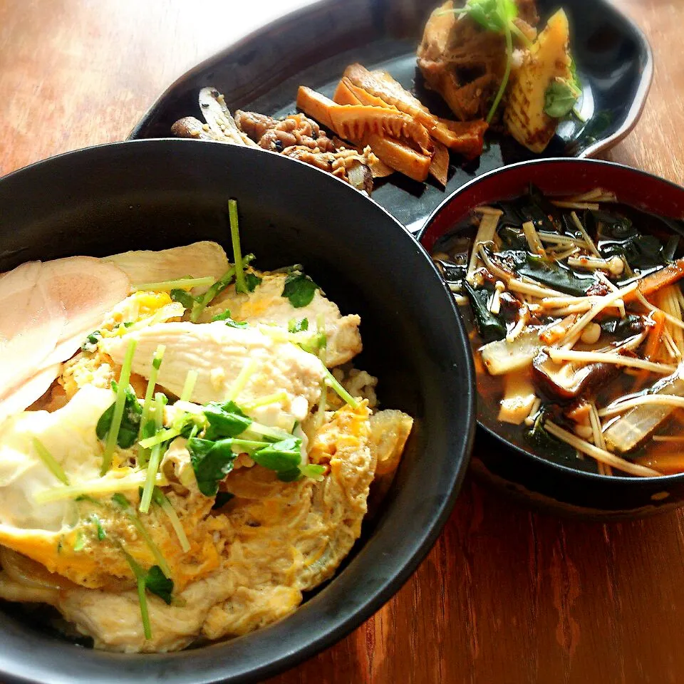 親子丼|プチテンよすさん