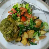 Snapdishの料理写真:Lime Pesto Chicken|simoneさん