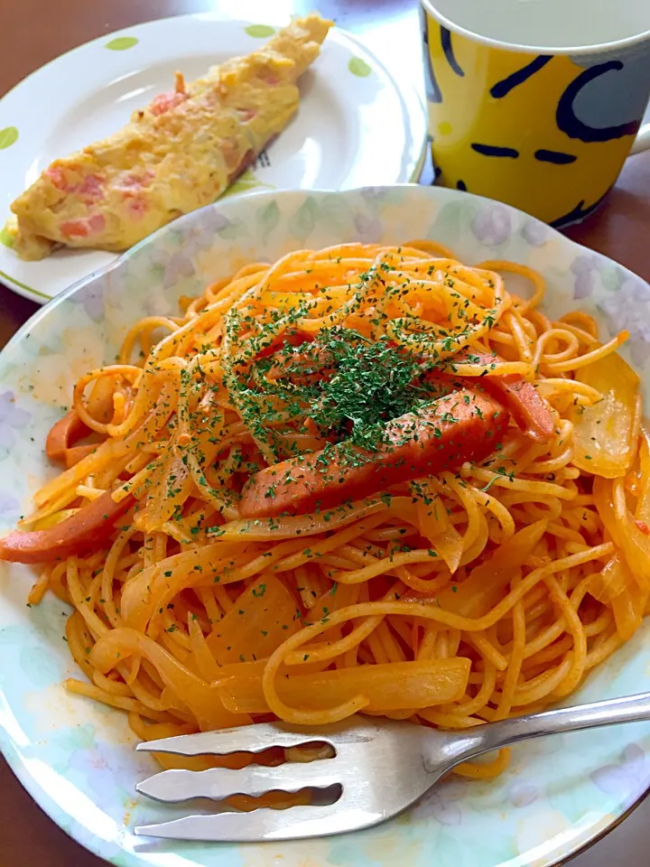 日曜のお昼は✨スパゲッティナポリタン✨|cafebobさん