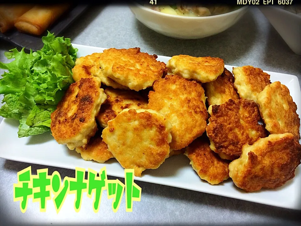 鶏ひき肉でチキンナゲット🍗|みきぴょん♪さん