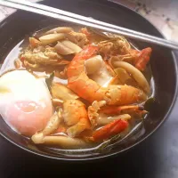 Shrimp tom yam with noodle|Panwadee Thirakiettikunさん